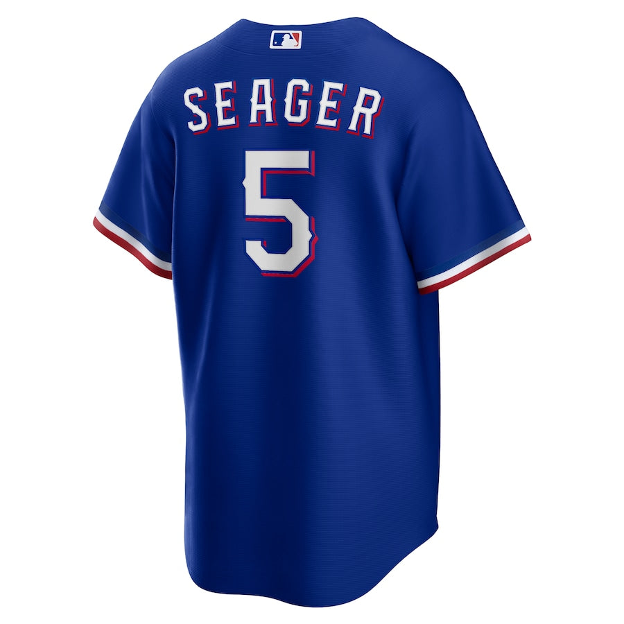 Texas Rangers Jersey Réplica Premium Azul