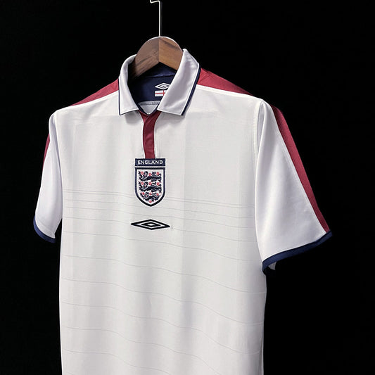 Inglaterra Local 04 Retro Jersey Réplica Premium