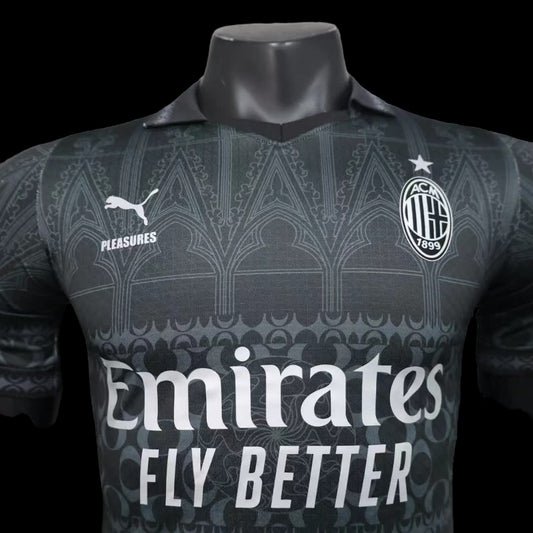 AC Milan X Pleasures Dark Version Jersey Réplica Premium