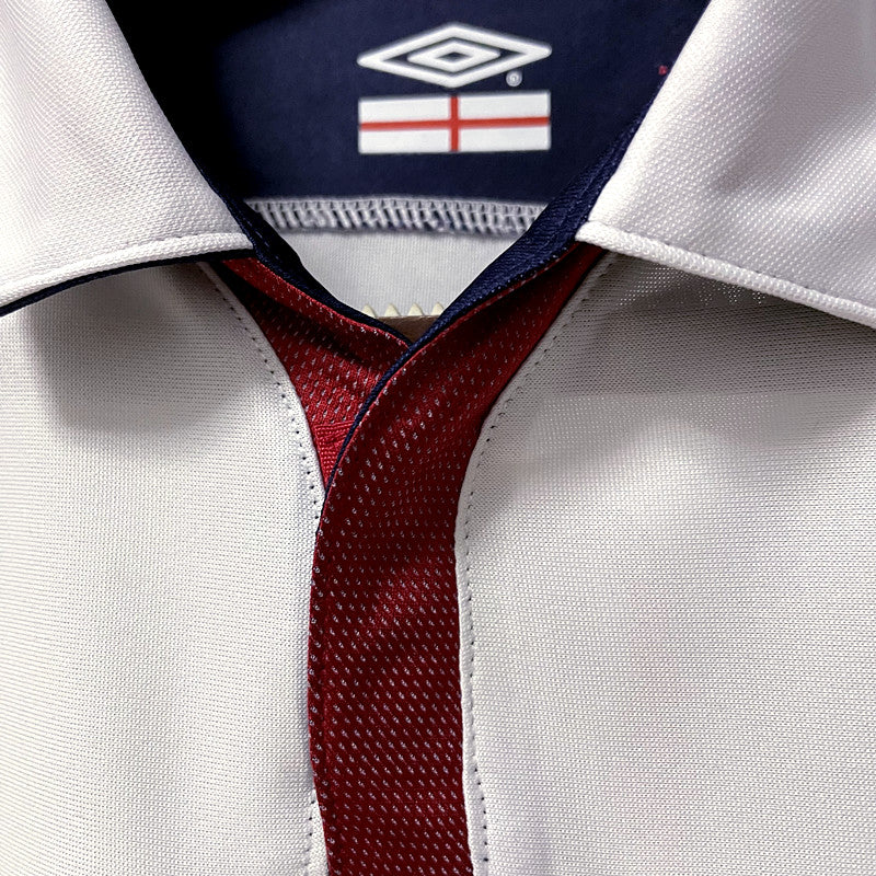 Inglaterra Local 04 Retro Jersey Réplica Premium