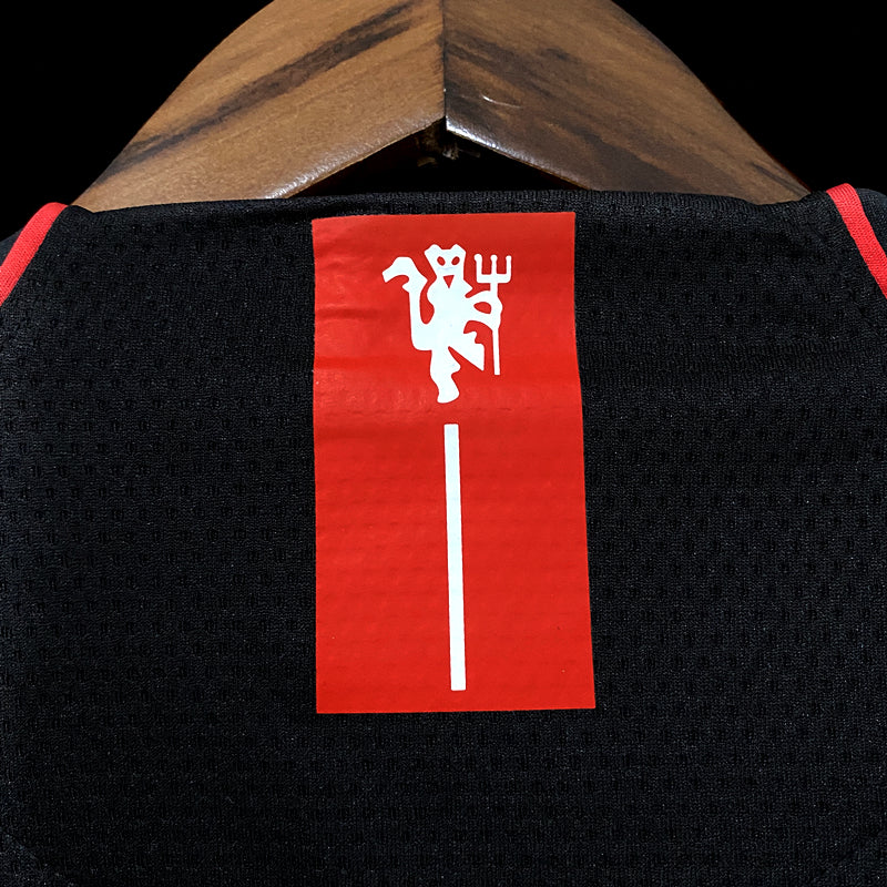 Manchester United Alternativa 07-08 UCL Retro Jersey Réplica Premium
