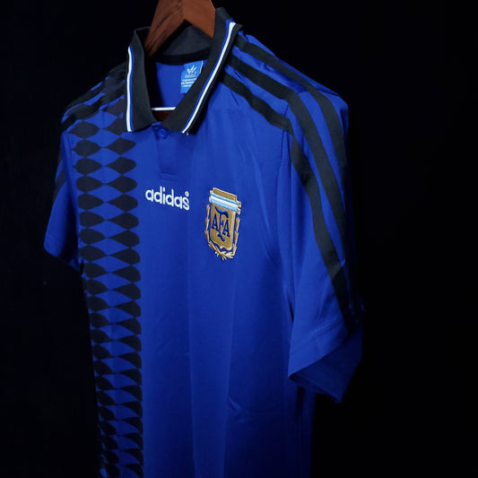 Argentina Visitante 94 Retro Jersey Réplica Premium