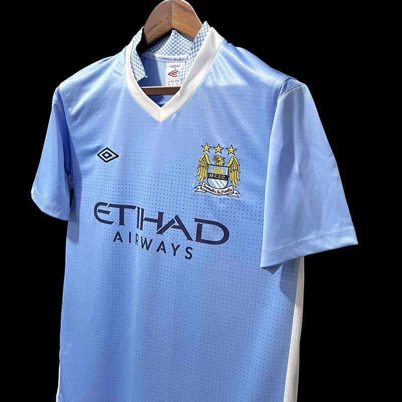 Manchester City Local 11-12 Jersey Réplica Premium