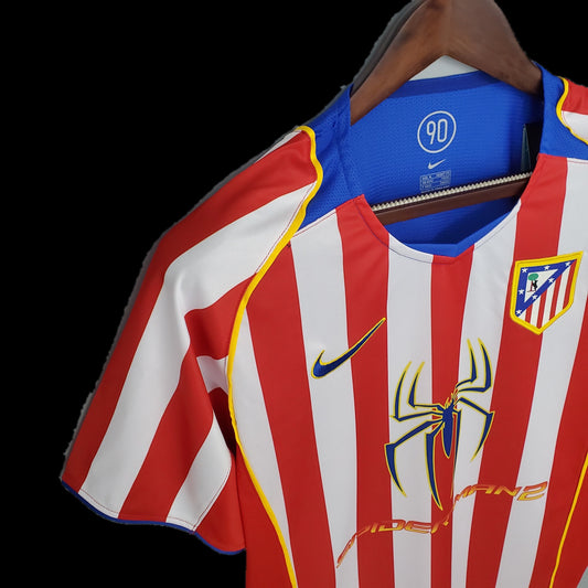 Atletico de Madrid Local 04-05 Retro Jersey Réplica Premium
