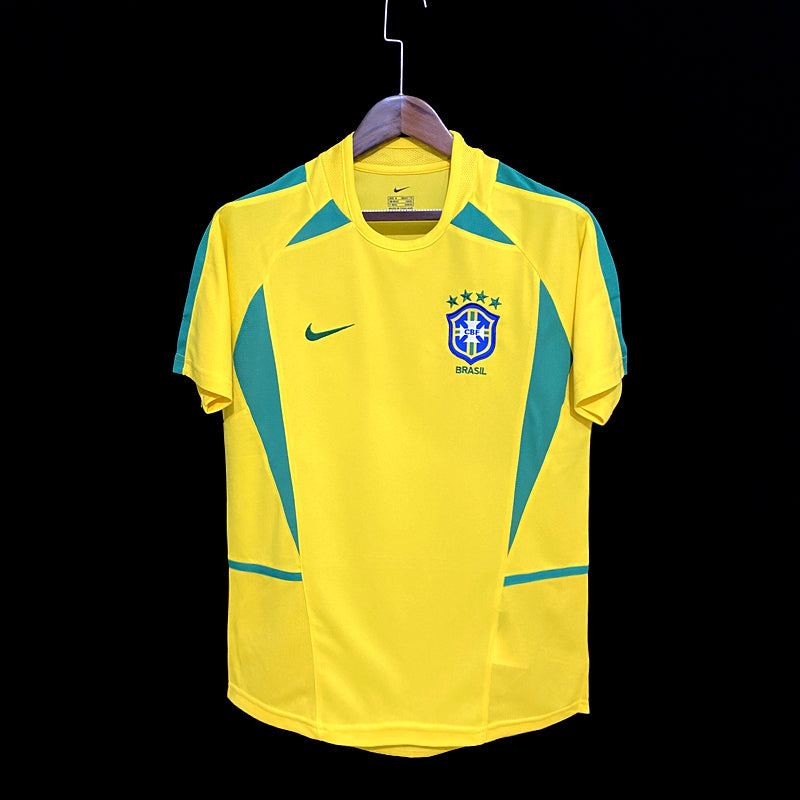 Brasil Local 2002 Retro Jersey Réplica Premium
