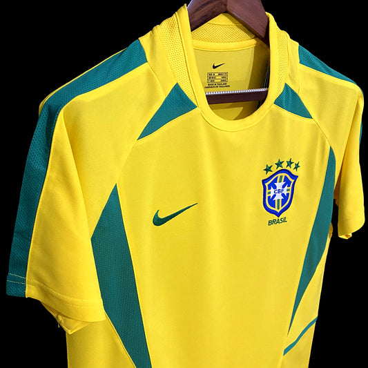 Brasil Local 2002 Retro Jersey Réplica Premium