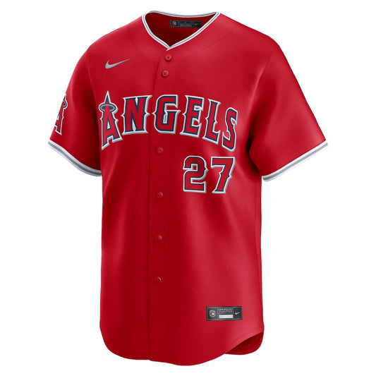 Los Angeles Angels Jersey Réplica Premium Rojo