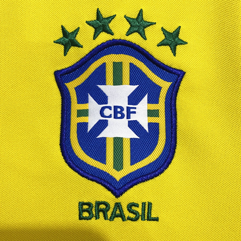 Brasil Local 2002 Retro Jersey Réplica Premium