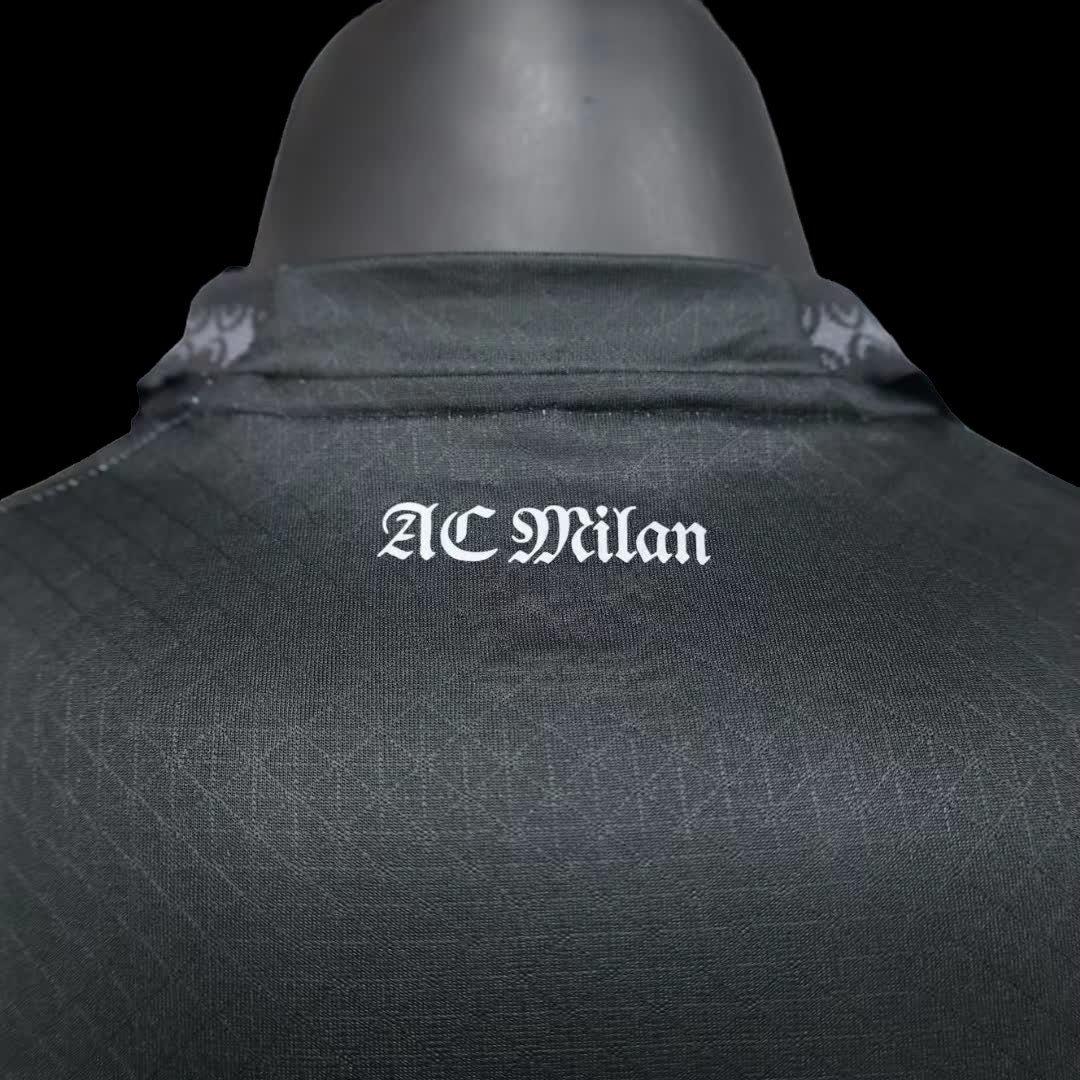 AC Milan X Pleasures Dark Version Jersey Réplica Premium