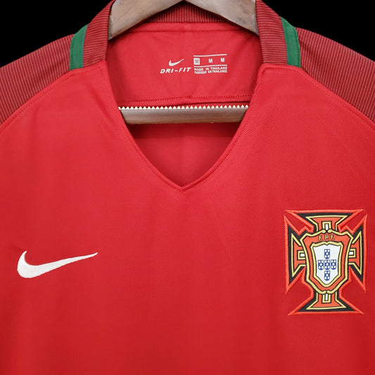 Portugal Local 2016 Retro Jersey Réplica Premium