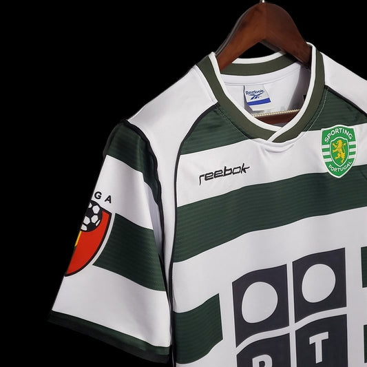 Sporting Lisboa Local 01-03 Retro Jersey Réplica Premium