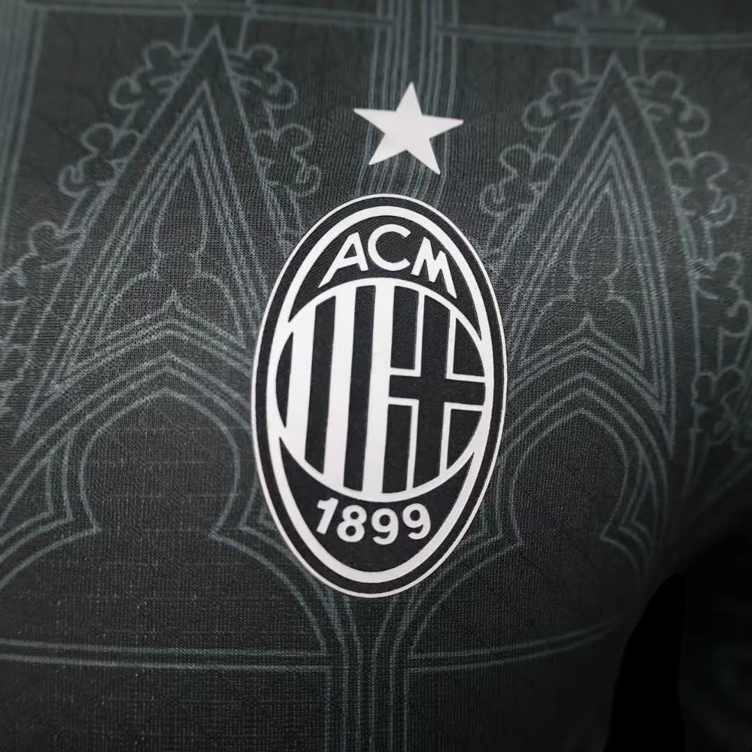 AC Milan X Pleasures Dark Version Jersey Réplica Premium