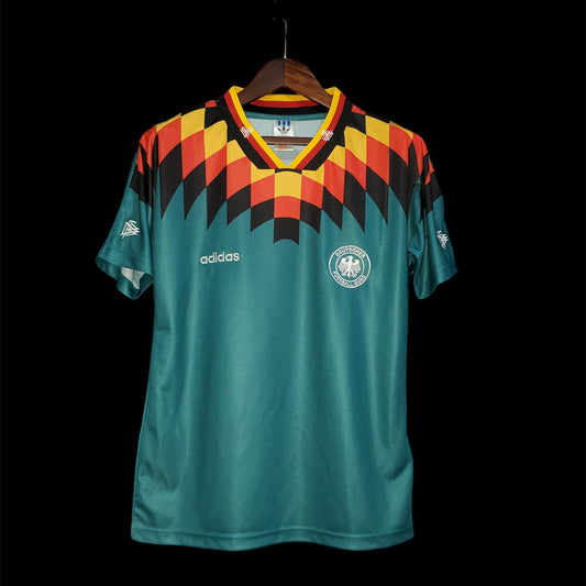 Germany Away 94 Retro Premium Replica Jersey 