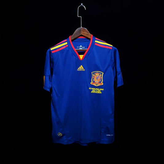 Spain Away 2010 Retro Premium Replica Jersey 