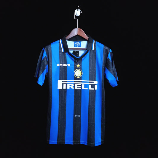 Inter Milan Local 97-98 Retro Jersey Réplica Premium