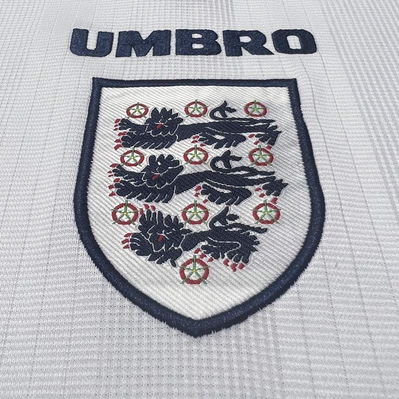 Inglaterra 96 Local Retro Jersey Réplica Premium