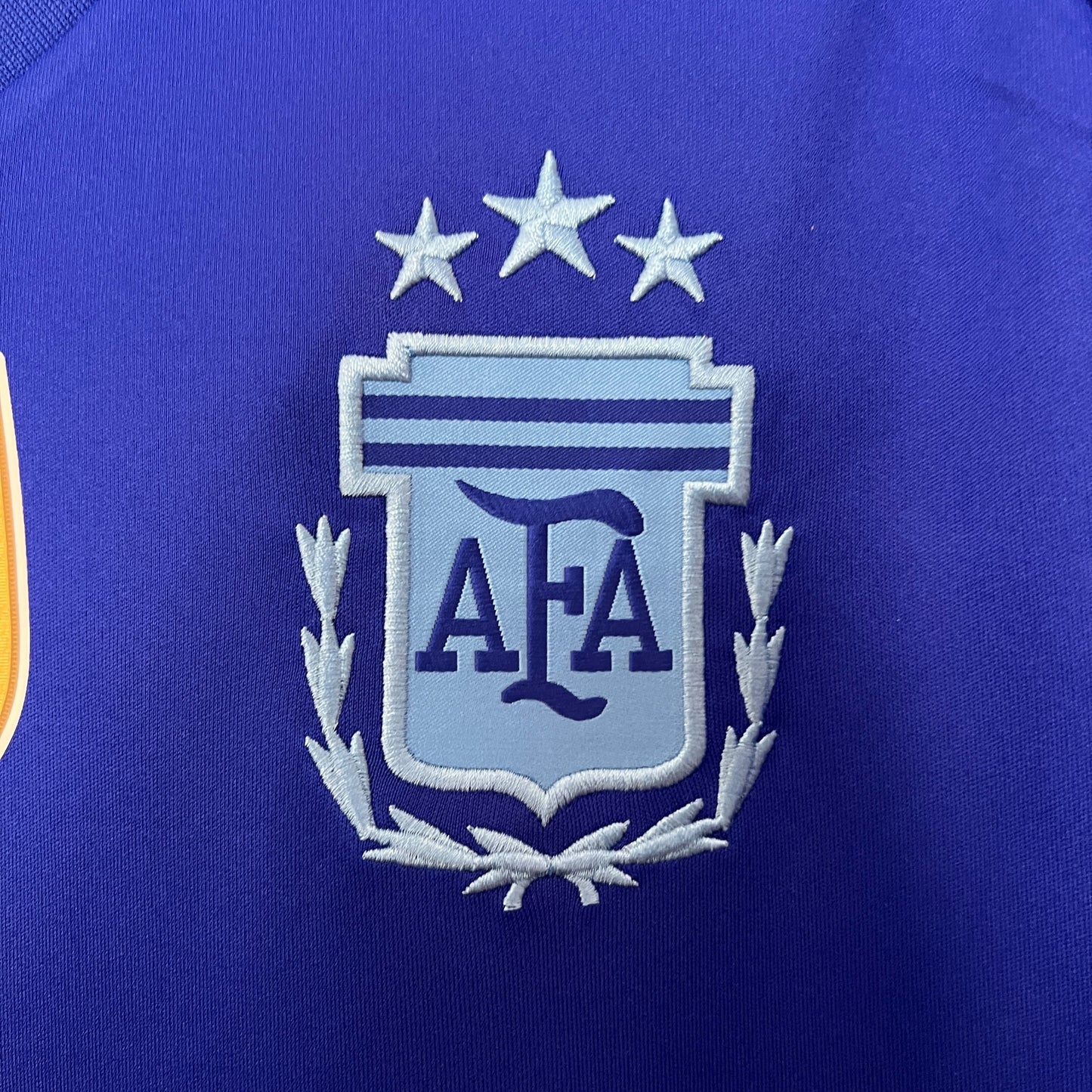 Argentina Visitante 24/25 Jersey Réplica Premium Versión Fan