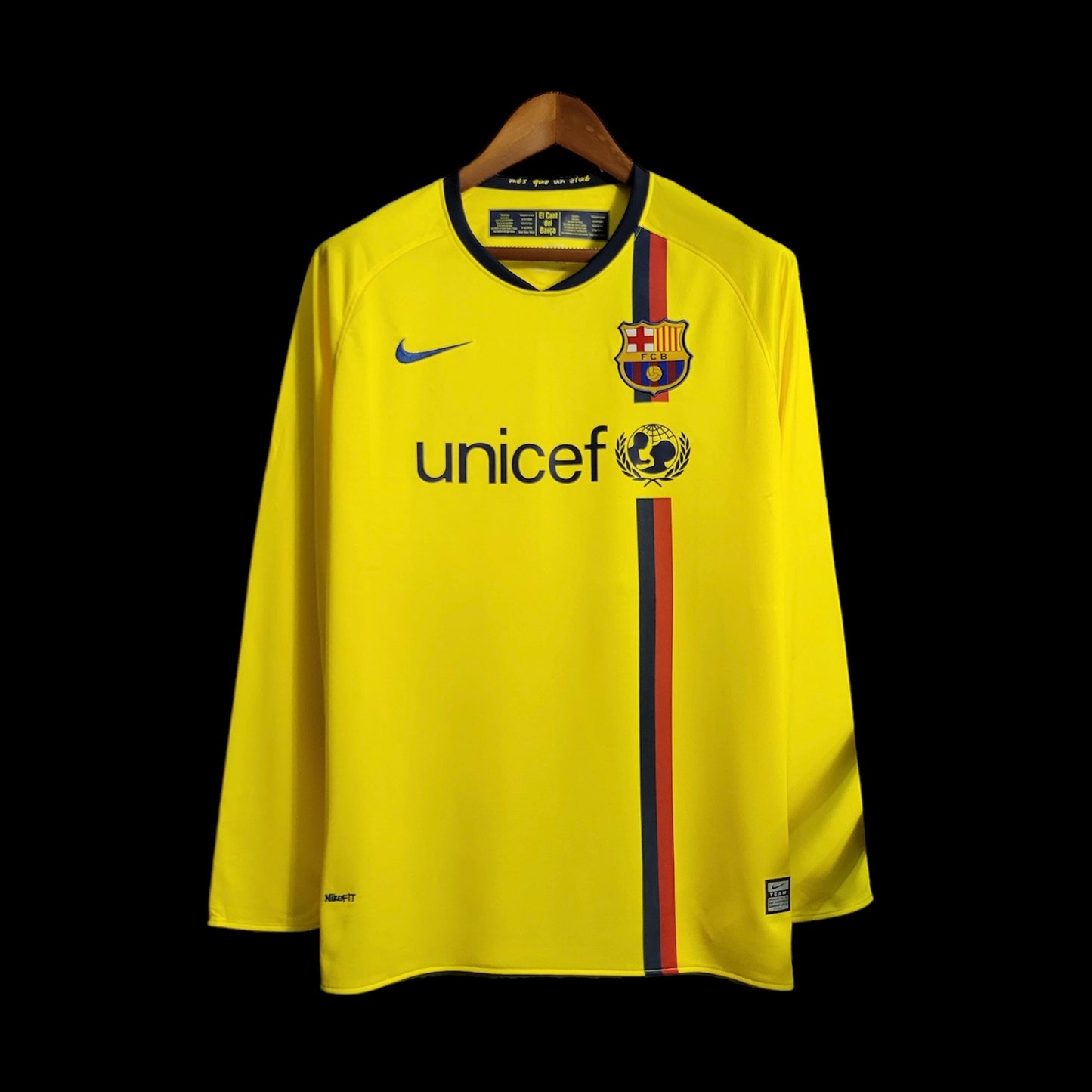 FC Barcelona Visitante 08-09 Retro Jersey Réplica Premium