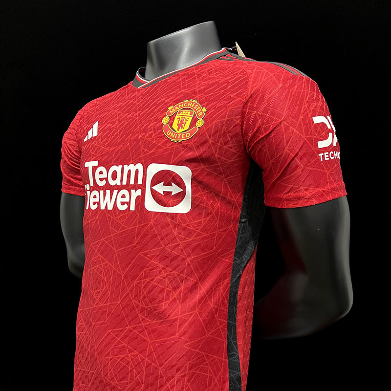 Manchester United Local 23-24 Jersey Réplica Premium