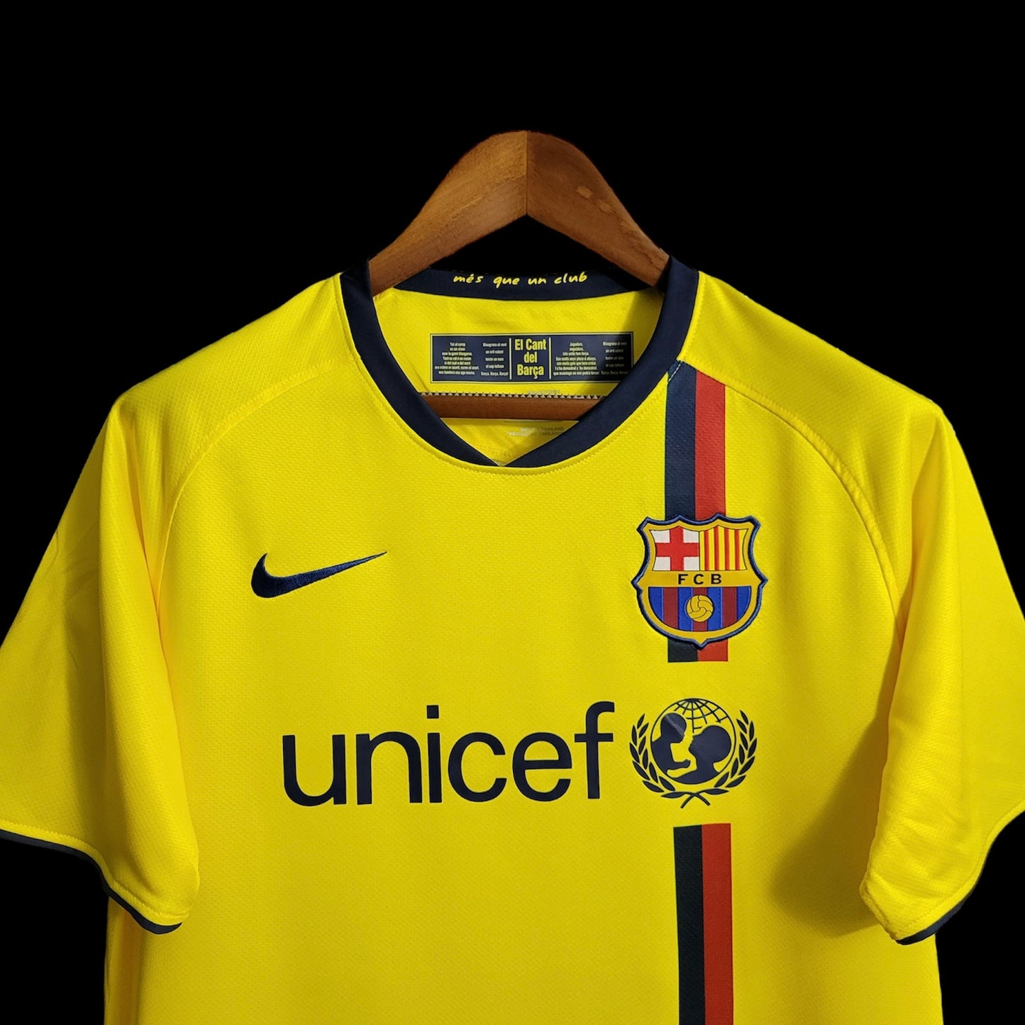 FC Barcelona Visitante 08-09 Retro Jersey Réplica Premium