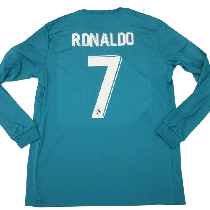 Real Madrid Visitante 2017/18 — Cristiano Ronaldo | Jersey Réplica Premium