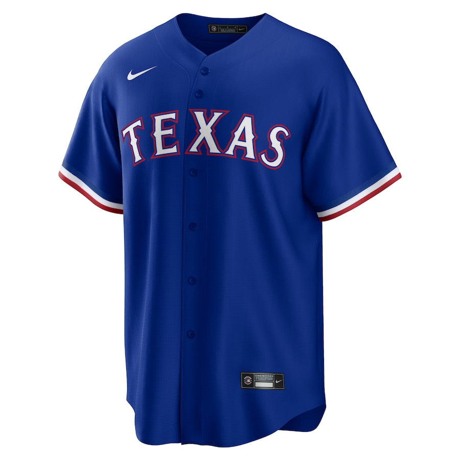 Texas Rangers Jersey Réplica Premium Azul