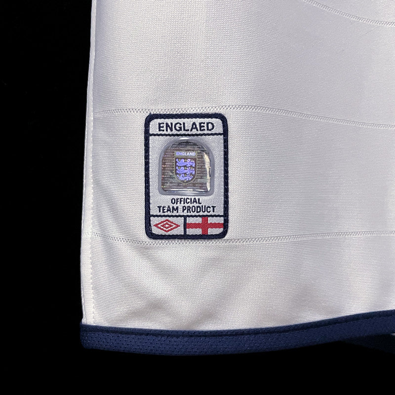 Inglaterra Local 04 Retro Jersey Réplica Premium