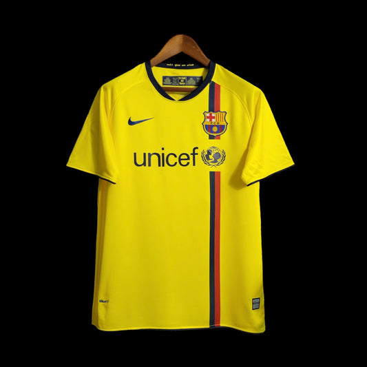 FC Barcelona Visitante 08-09 Retro Jersey Réplica Premium