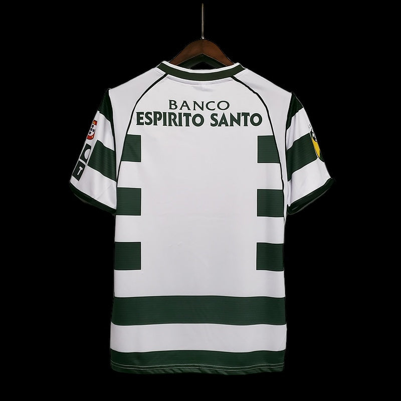 Sporting Lisbon Home 01-03 Retro Premium Replica Jersey