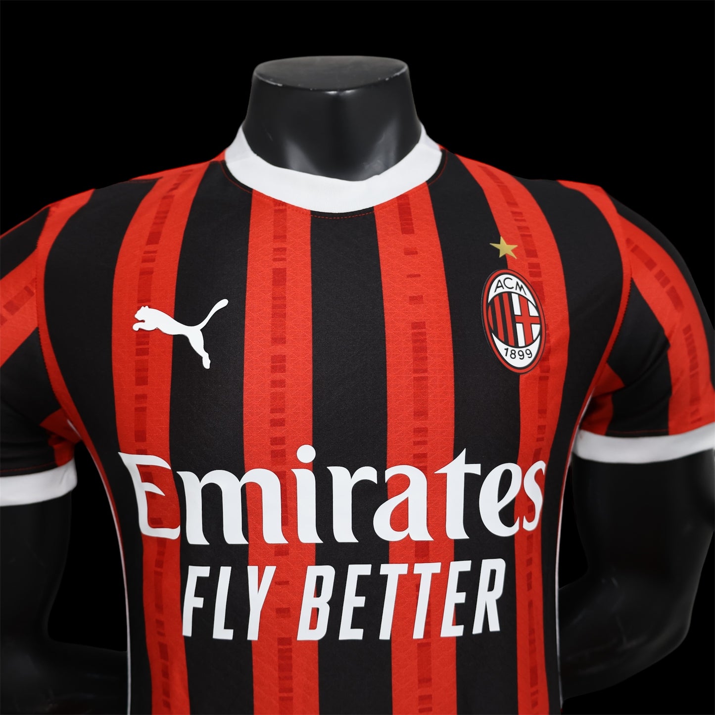 AC Milan Local 24-25 Jersey Réplica Premium Versión Jugador