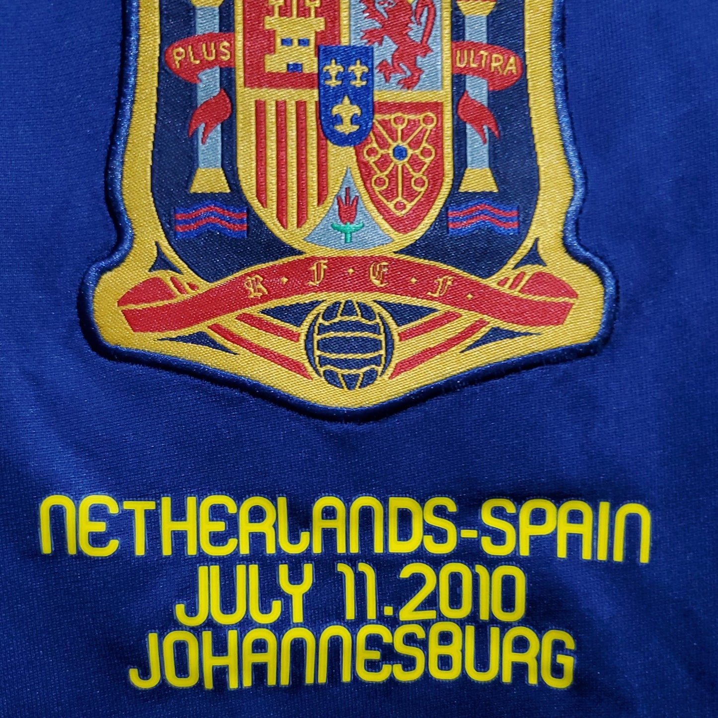 Spain Away 2010 Retro Premium Replica Jersey 