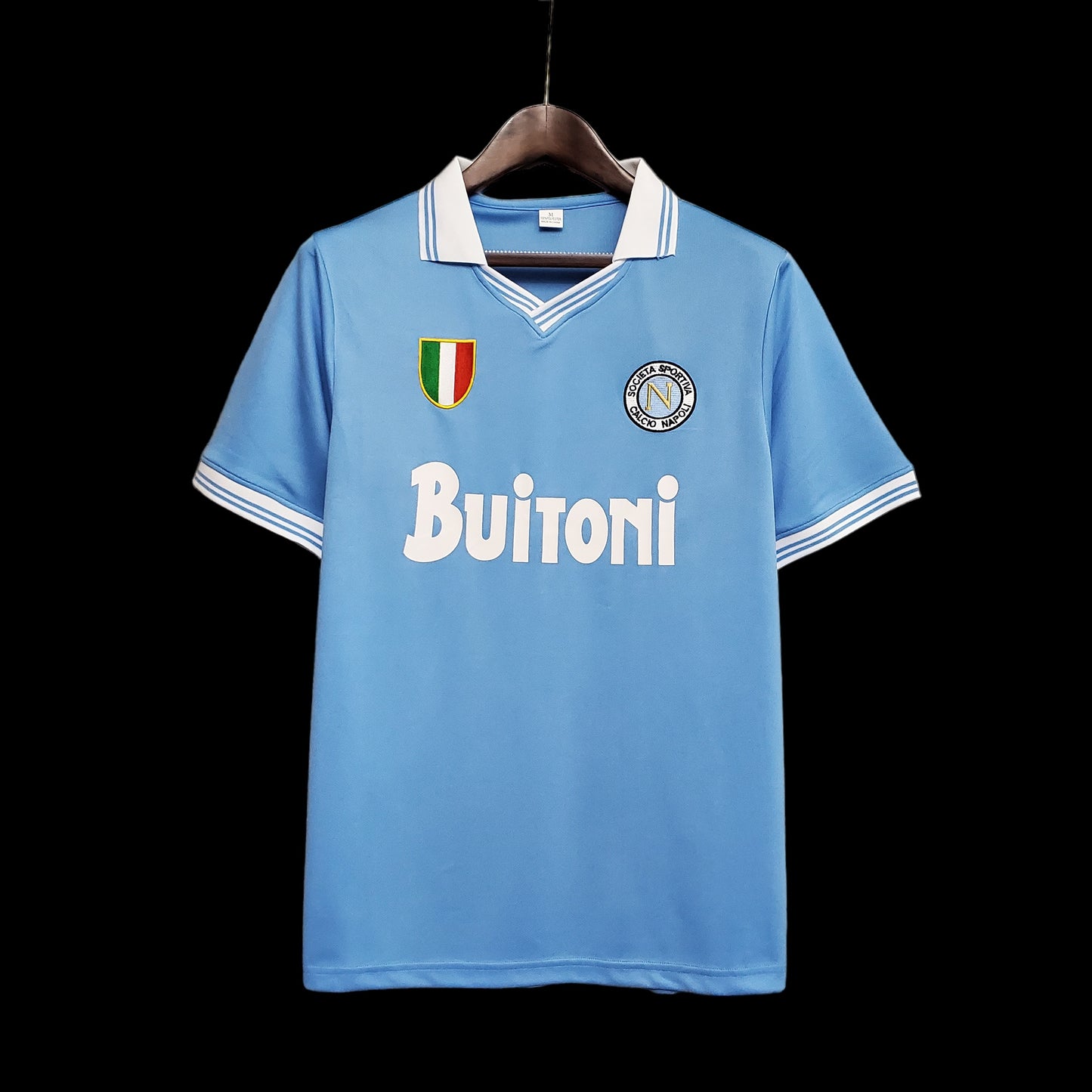 Napoli Home 86-87 Retro Premium Replica Jersey