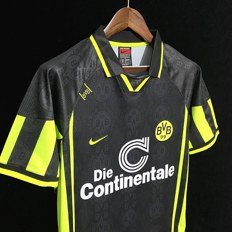 Borussia Dortmund 1996 Visitante Retro Jersey Réplica Premium