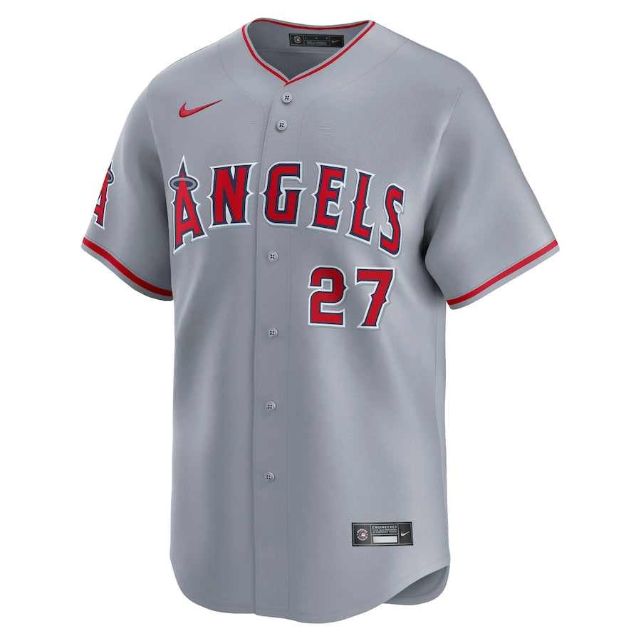 Los Angeles Angels Jersey Réplica Premium Gris