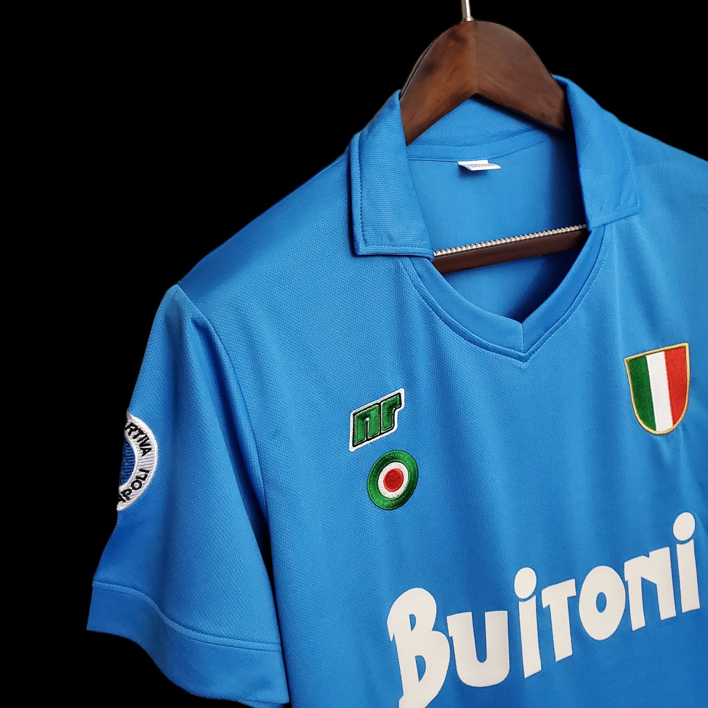 Napoli Local 87-88 Retro Jersey Réplica Premium