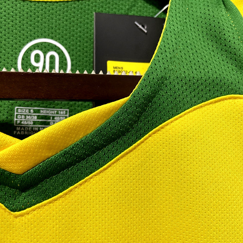 Brazil 2004 Home Retro Jersey Premium Replica 