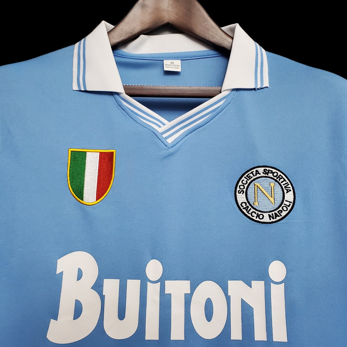 Napoli Home 86-87 Retro Premium Replica Jersey