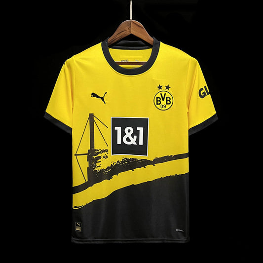 Borussia Dortmund 23-24 Local Jersey Réplica Premium Versión Fan