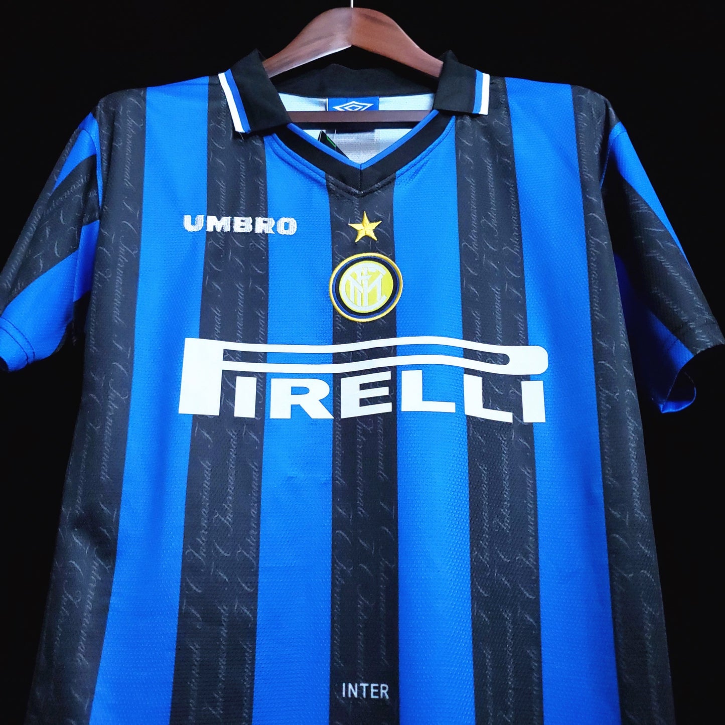 Inter Milan Local 97-98 Retro Jersey Réplica Premium