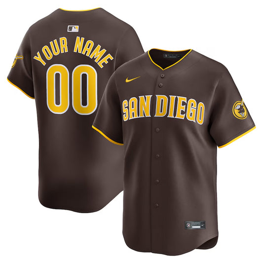 San Diego Padres Jersey Réplica Premium Color Café