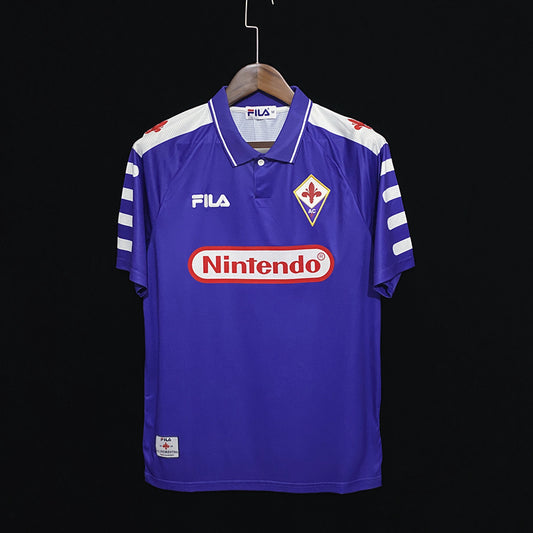 AC Fiorentina Local 98-99 Retro Jersey Réplica Premium