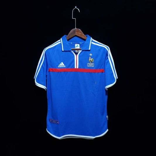 France 2000 Home Retro Jersey Premium Replica