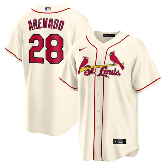 St. Louis Cardinals Jersey Réplica Premium Beige