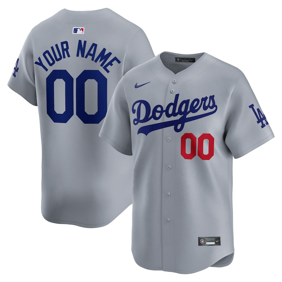 Los Angeles Dodgers Jersey Réplica Premium Gris