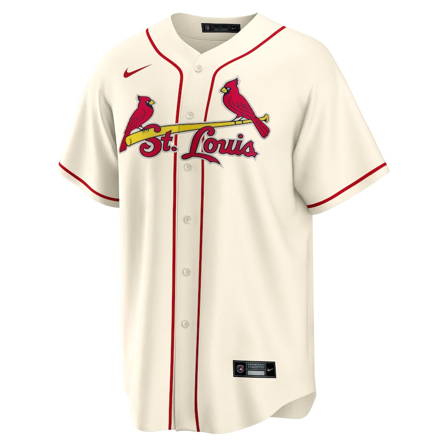 St. Louis Cardinals Jersey Réplica Premium Beige