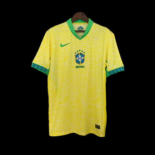 Brasil Local 24/25 Jersey Réplica Premium Versión Fan