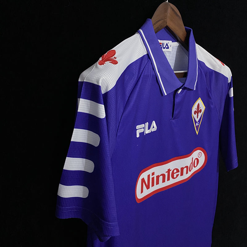 AC Fiorentina Local 98-99 Retro Jersey Réplica Premium