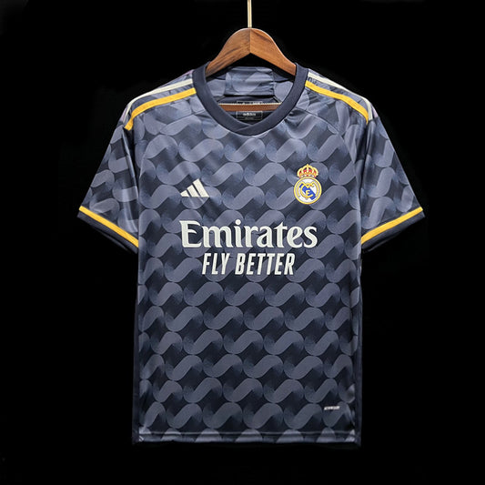 Real Madrid Away 23-24 Premium Replica Jersey Fan Version