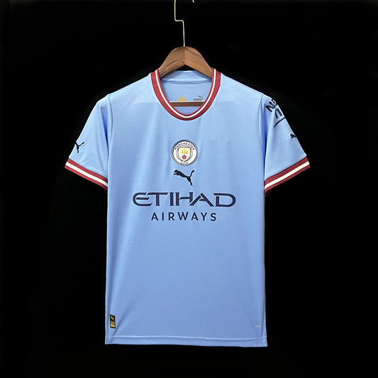 Manchester City Local 22-23 Jersey Réplica Premium