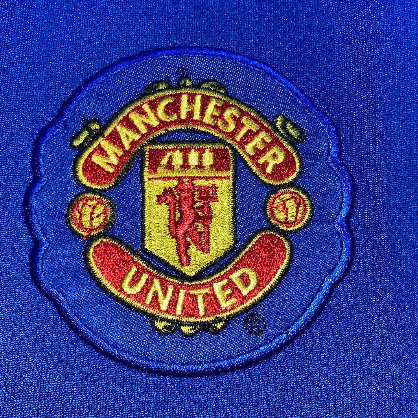 Manchester United Visitante 07-08 Retro Jersey Réplica Premium Manga Larga